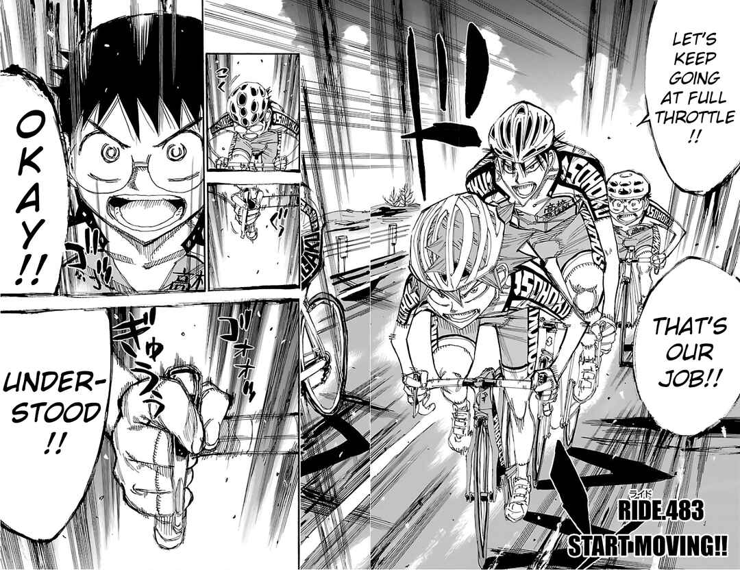 Yowamushi Pedal Chapter 483 - Page 4