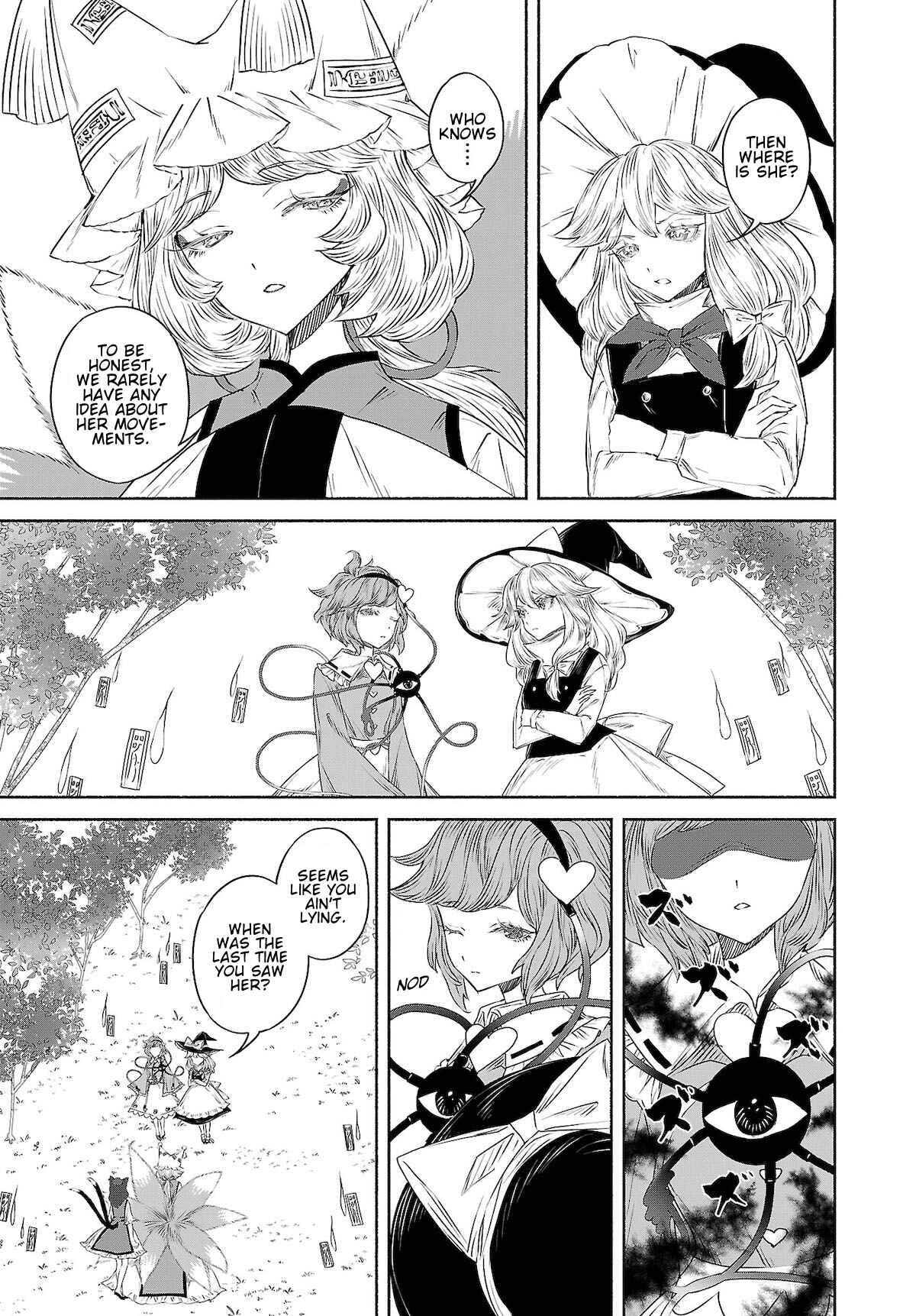 Touhou Chireikiden: Hansoku Tantei Satori Chapter 10 - Page 3