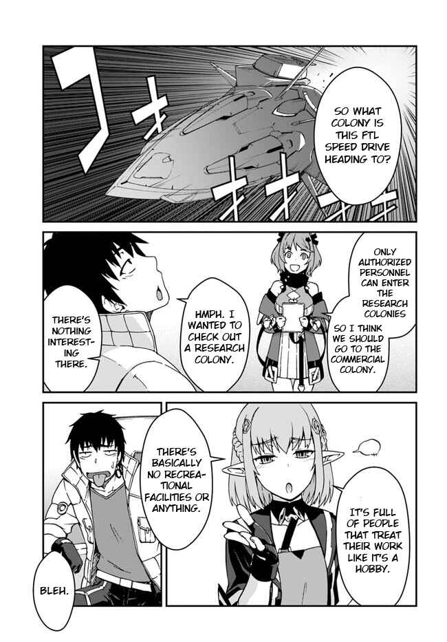 Mezametara Saikyou Soubi to Uchuusen-mochi datta node, Ikkodate Mezashite Youhei to shite Jiyuu ni Ikitai Chapter 11.1 - Page 6