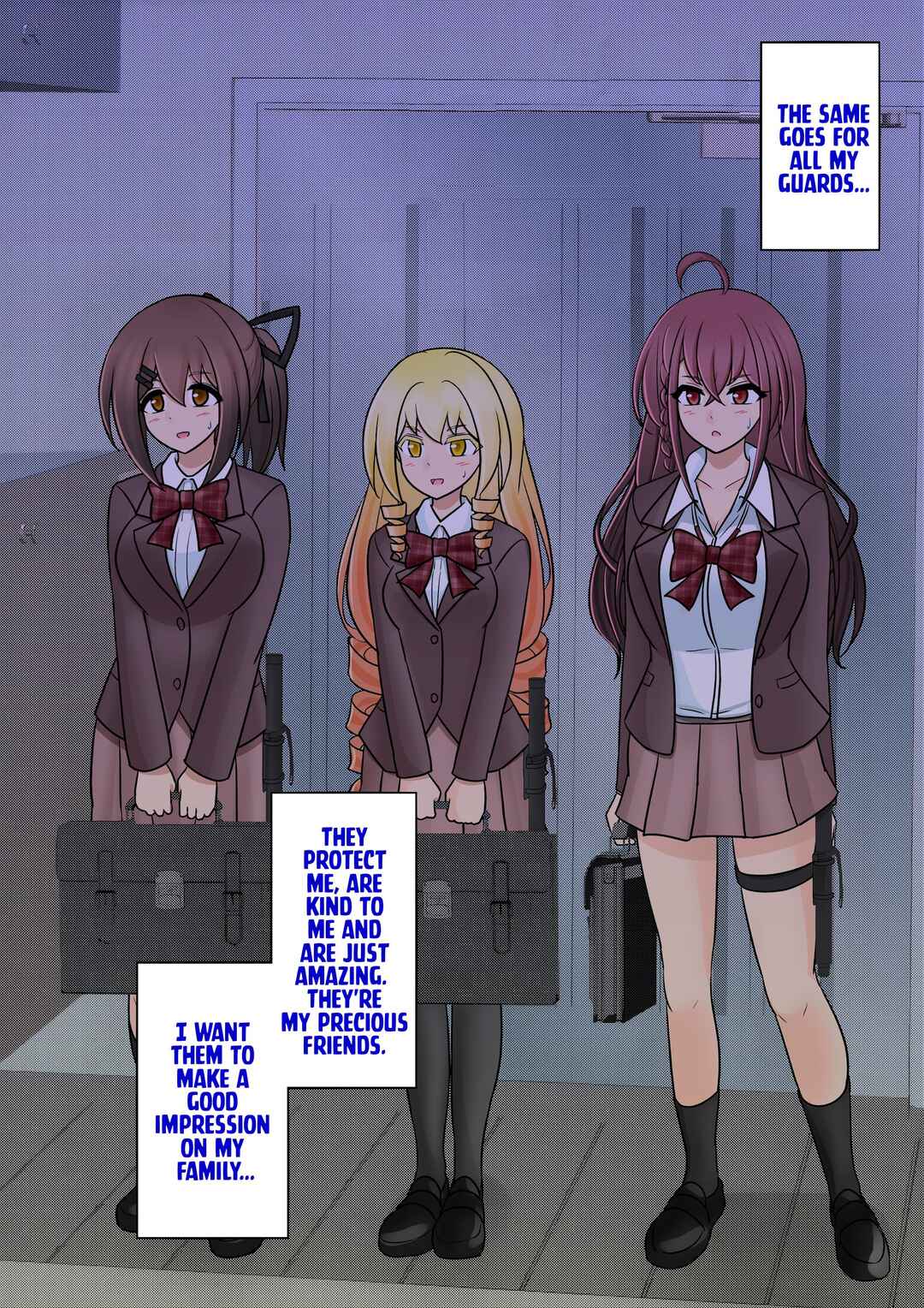 Danjo-hi 1:39 no Heikou Sekai wa Omoi no Hoka Futsuu (Fan Colored) Chapter 124 - Page 4