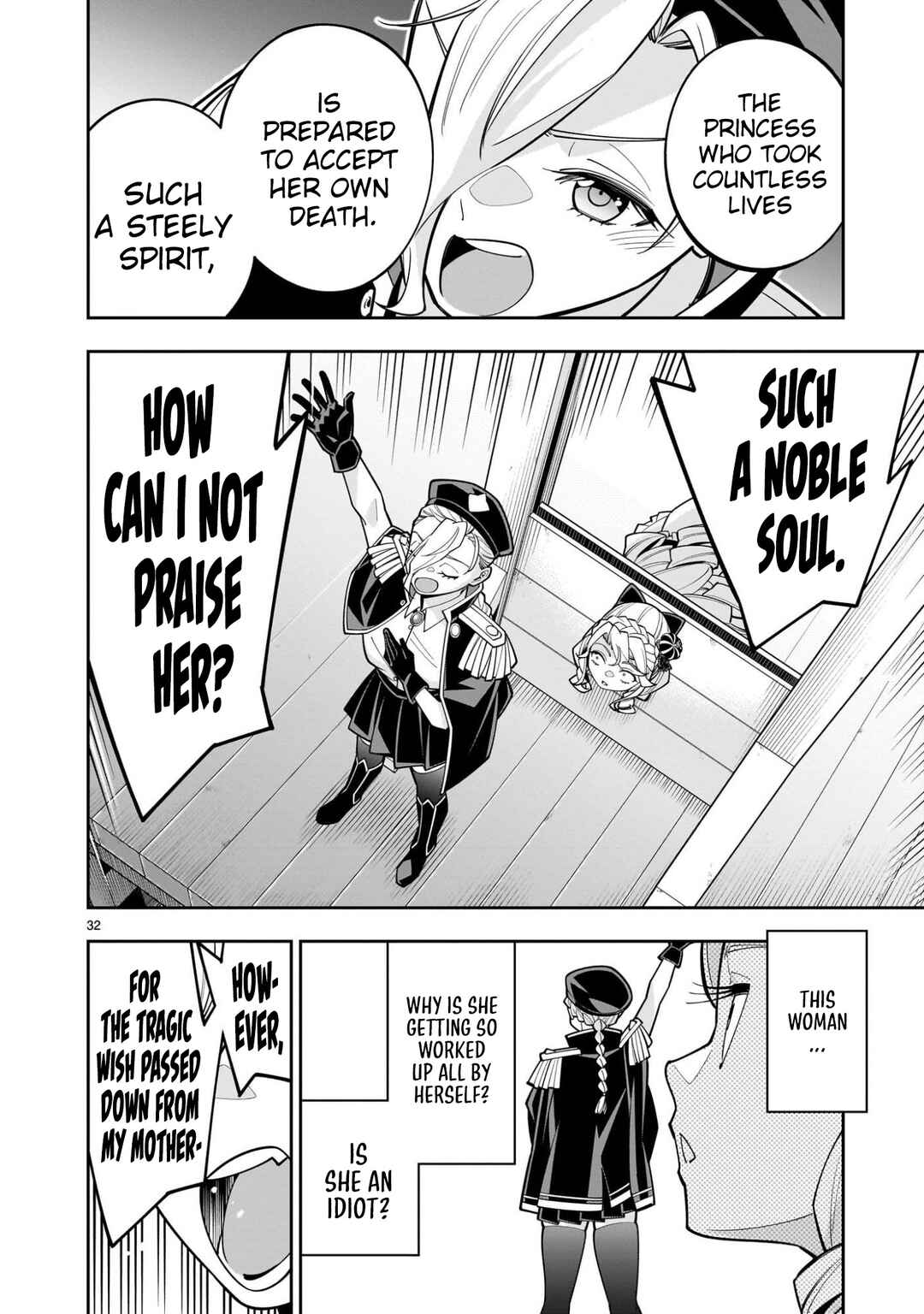 Shinimodori Oujo wa Ikinobiru tame ni Yuri Harem o Tsukuru koto ni shita Chapter 11 - Page 32