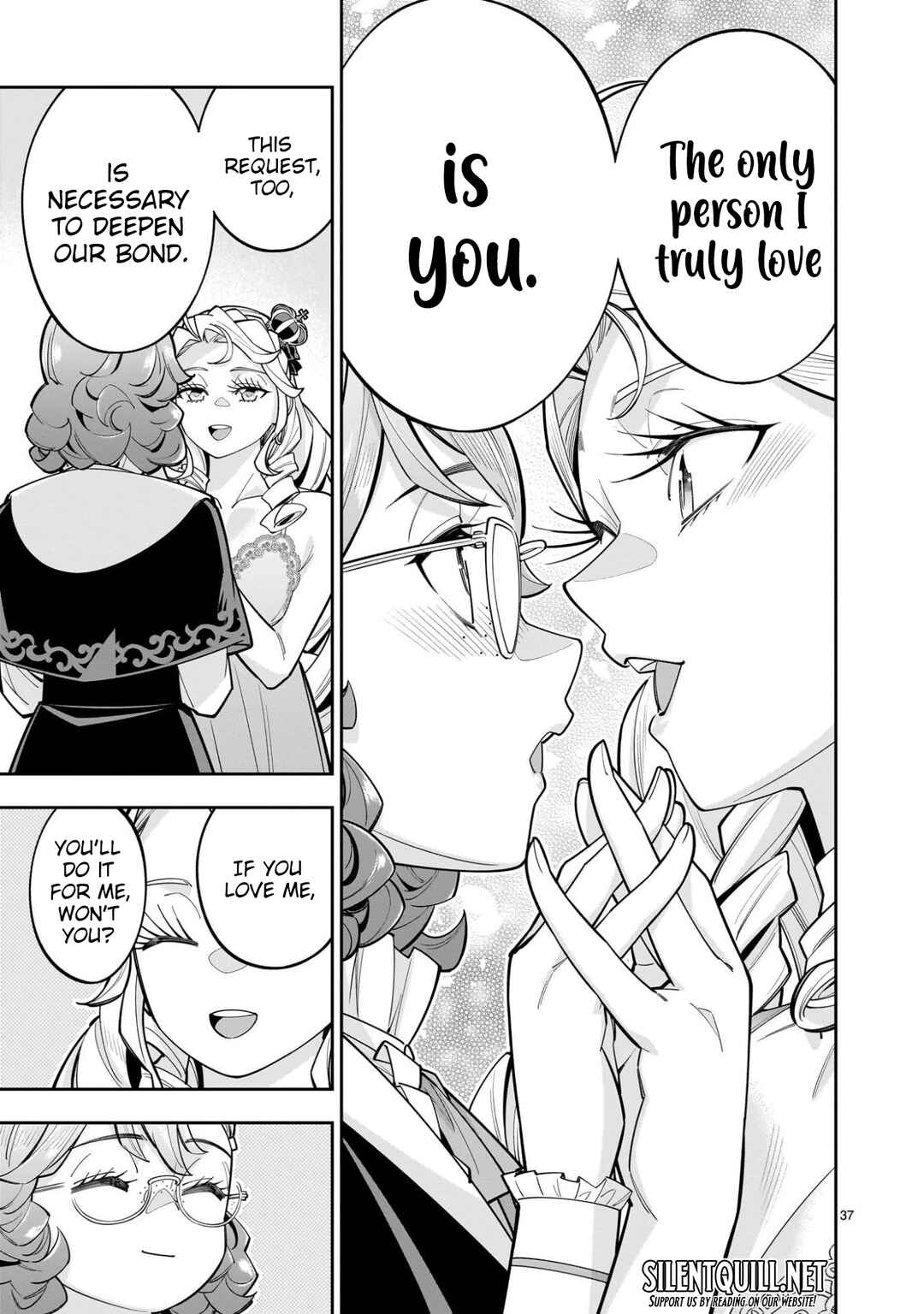 Shinimodori Oujo wa Ikinobiru tame ni Yuri Harem o Tsukuru koto ni shita Chapter 11 - Page 37