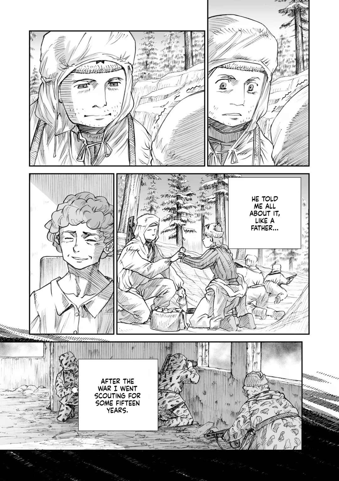 Sensou wa Onna no Kao wo Shiteinai Chapter 22.2 - Page 14