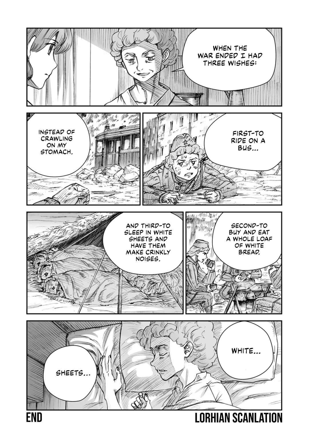 Sensou wa Onna no Kao wo Shiteinai Chapter 22.2 - Page 18