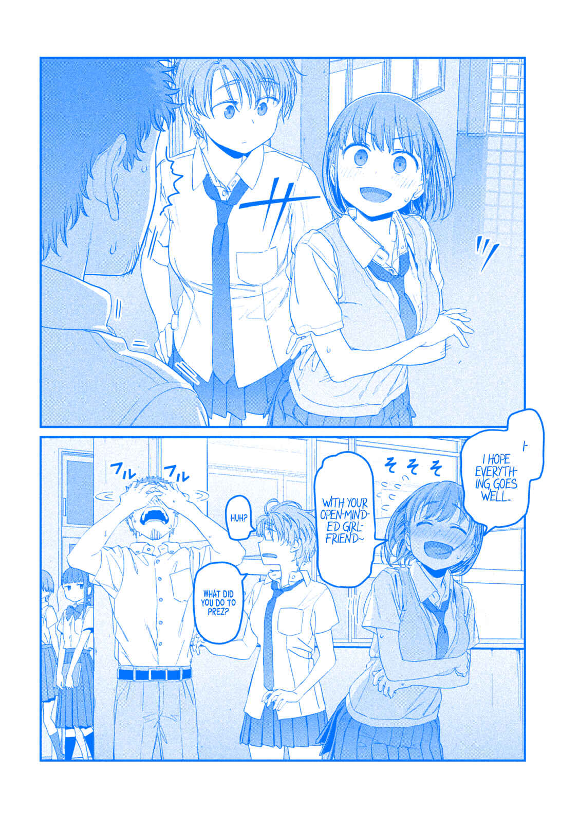 Getsuyoubi no Tawawa (Blue) (Fan Colored) Chapter 49 - Page 14