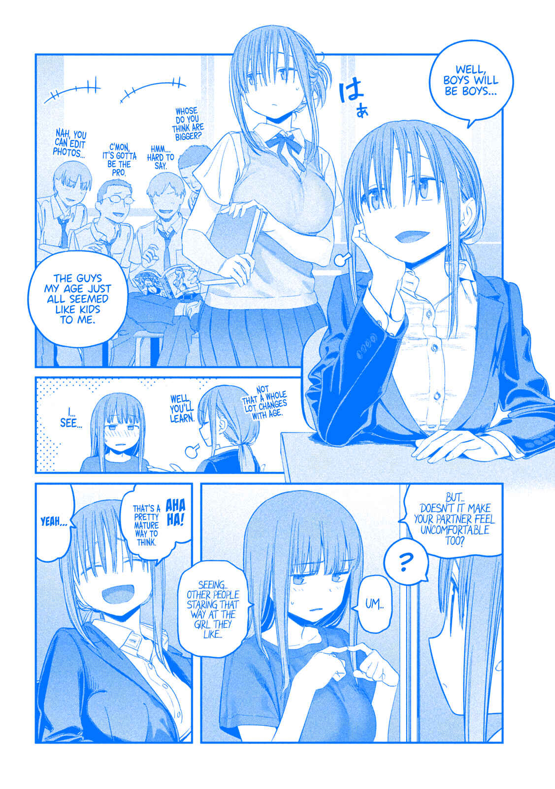 Getsuyoubi no Tawawa (Blue) (Fan Colored) Chapter 49 - Page 8