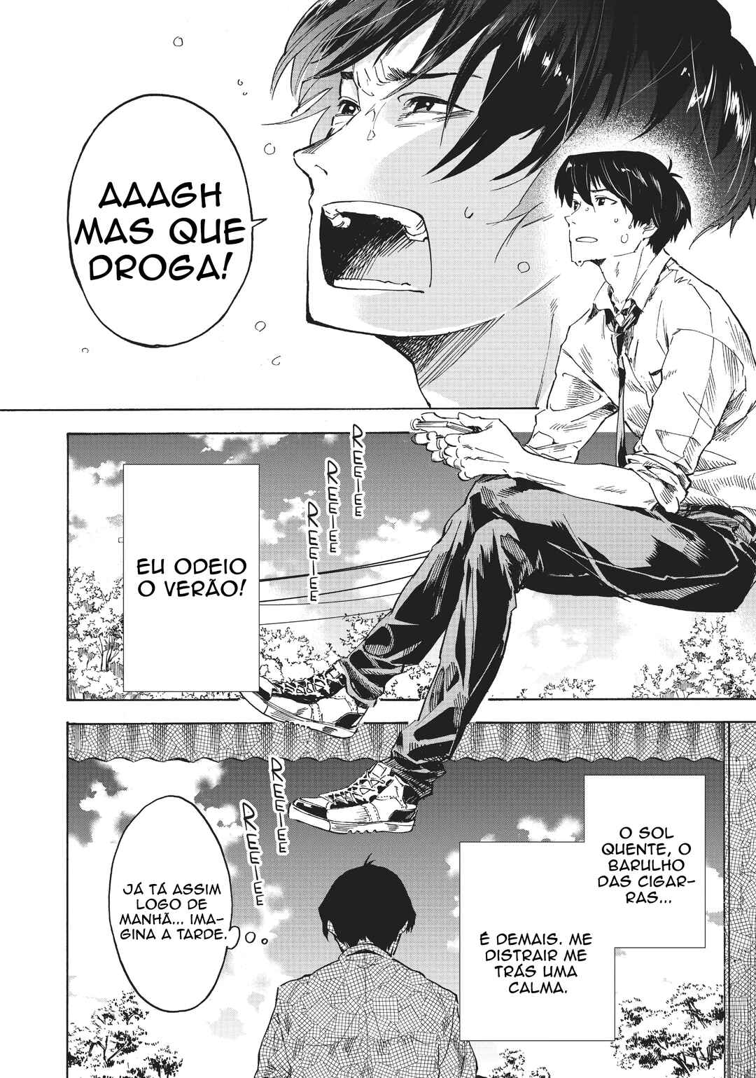 Natsu e no Tunnel, Sayonara no Deguchi Gunjou Chapter 1 - Page 6