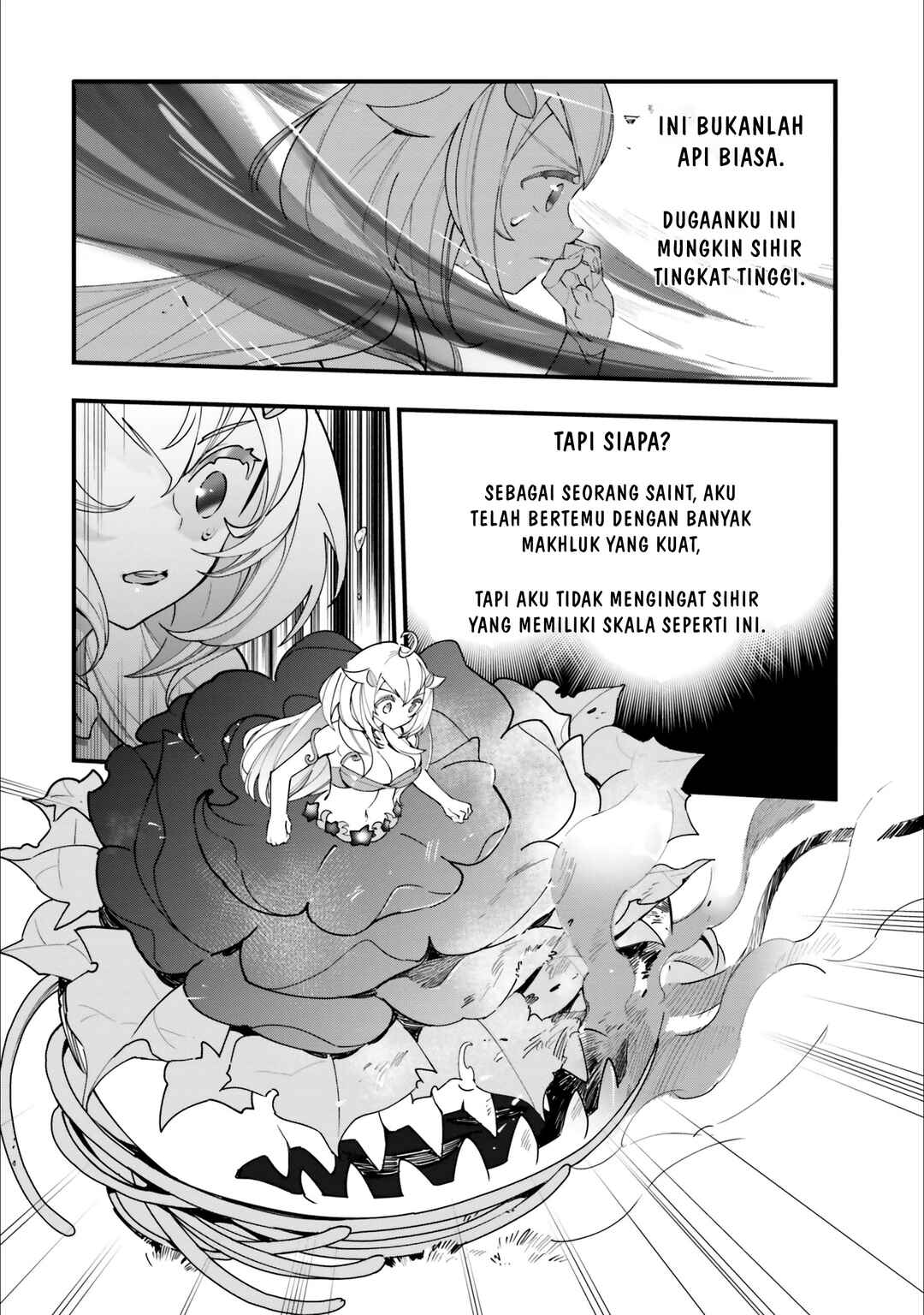 Shokubutsu Monster Musume Nikki: Seijo datta Watashi ga Uragirareta Hate ni Alraune ni Tensei Shite Shimatta node, kore kara wa Kougousei o Shinagara Shizuka ni Shokubutsu Life o Sugoshimasu Chapter 13 - Page 11