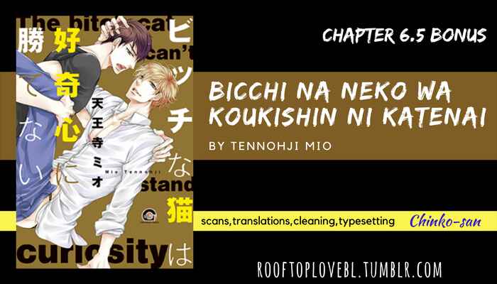 Bitch na Neko wa Koukishin ni Katenai Chapter 6.5 - Page 1