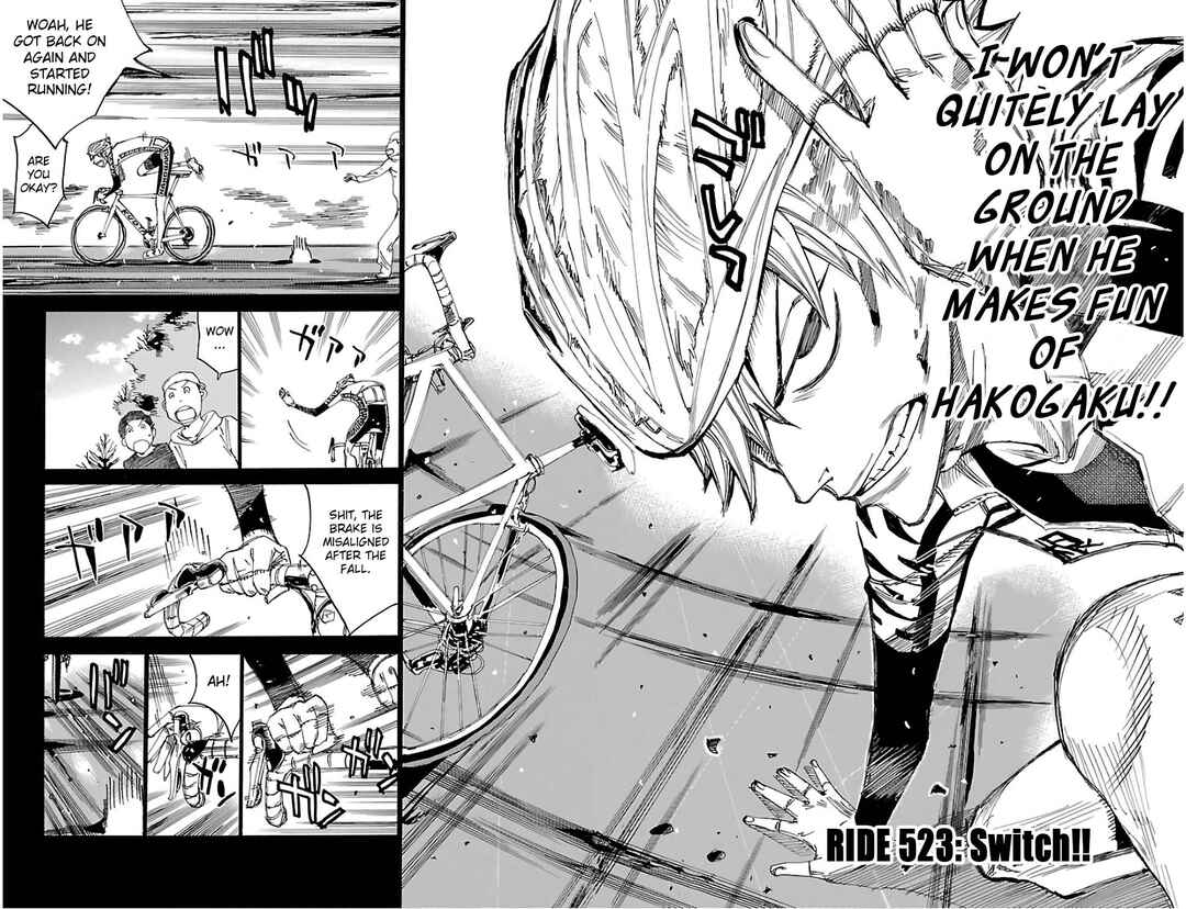 Yowamushi Pedal Chapter 523 - Page 4