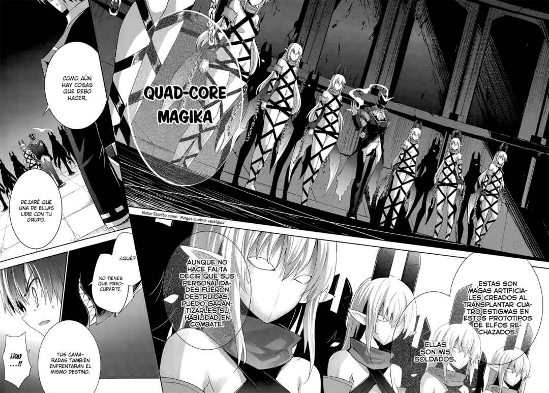 Magika no Kenshi to Shoukan Maou Chapter 33 - Page 9