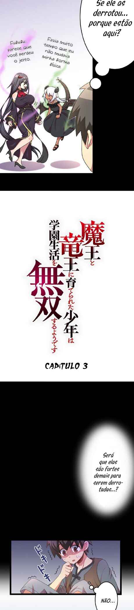 Maou to Ryuuou ni Sodaterareta Shounen wa Gakuen Seikatsu wo Musou suru You desu Chapter 3 - Page 6