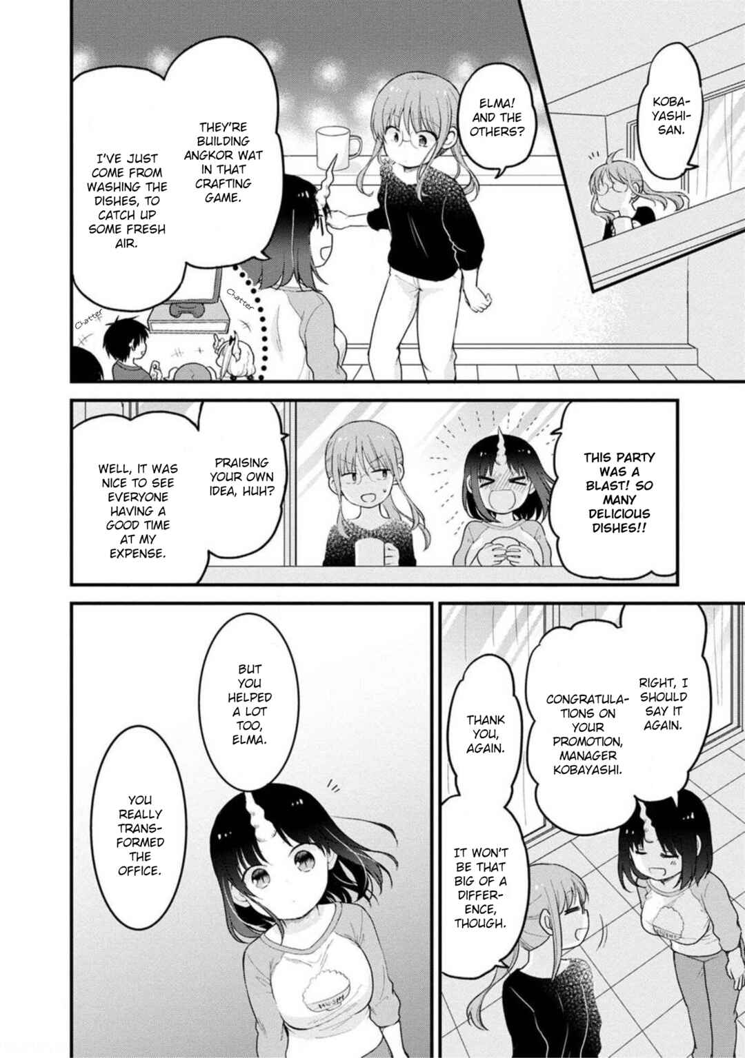Kobayashi-san Chi no Maid Dragon - Elma OL Nikki Chapter 36 - Page 12