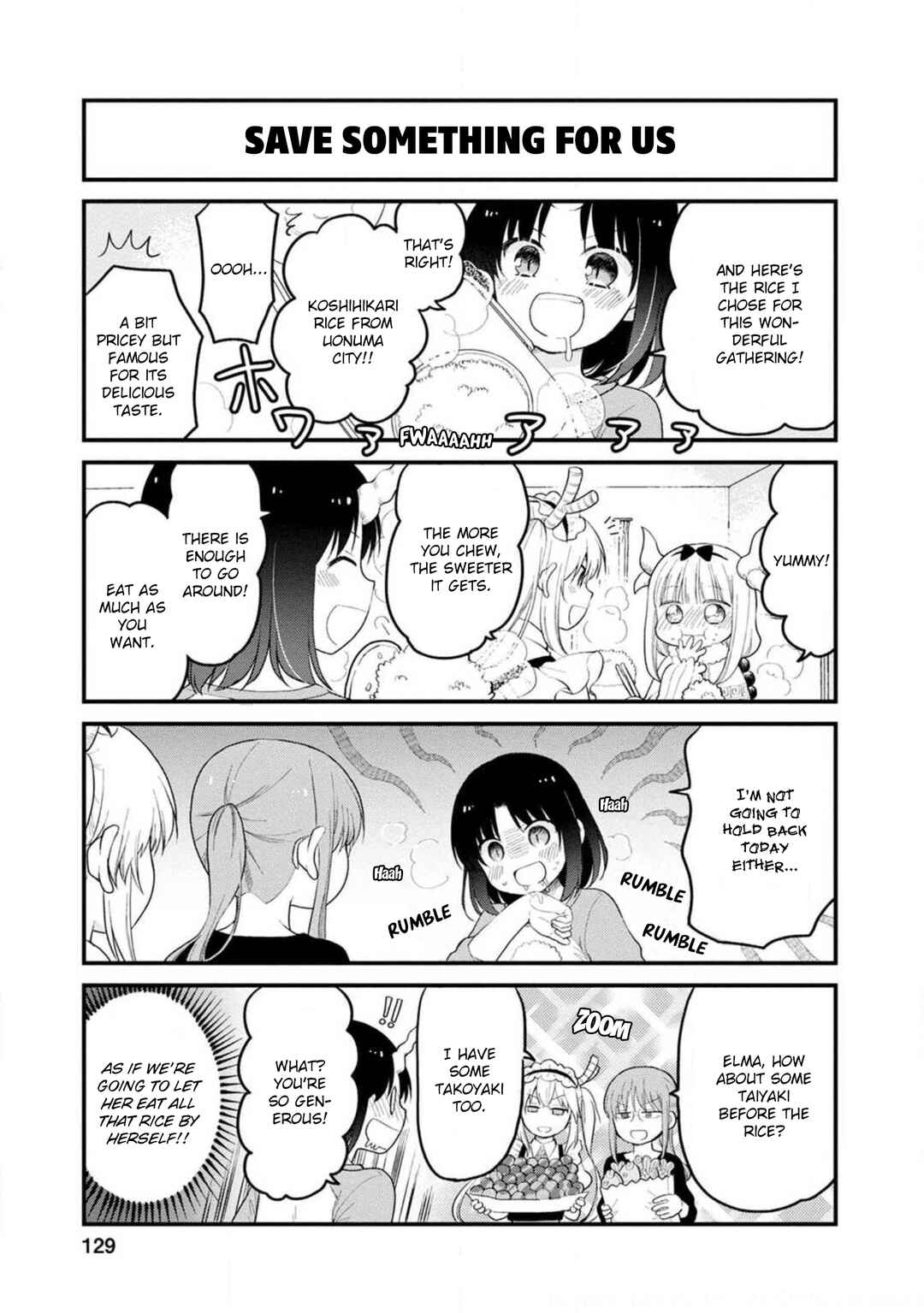 Kobayashi-san Chi no Maid Dragon - Elma OL Nikki Chapter 36 - Page 3