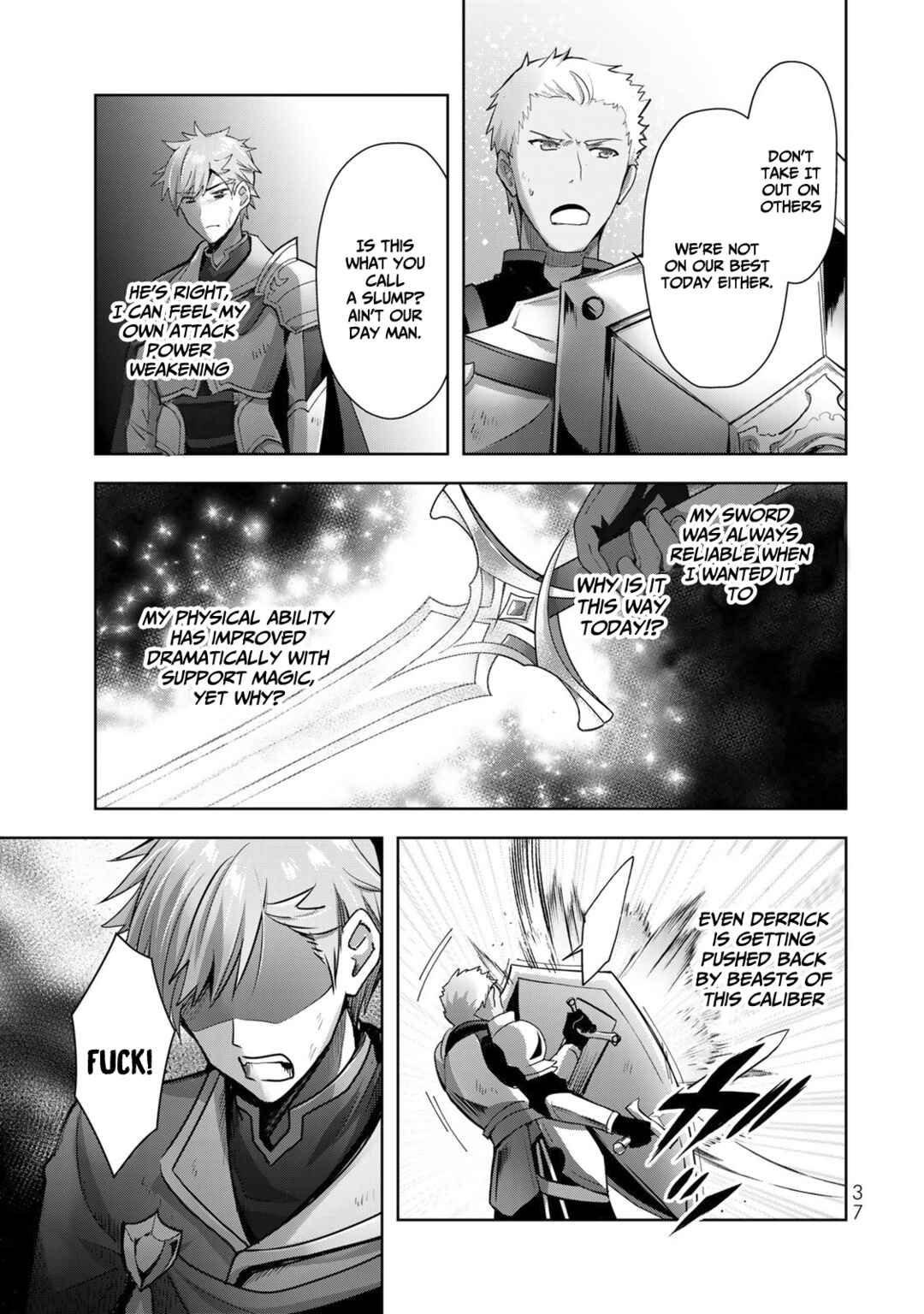 Yuusha Party o Oidasareta Kiyoubinbou: Party Jijou de Fuyojutsushi o Yatteita Kenshi, Bannou e to Itaru Chapter 8 - Page 36