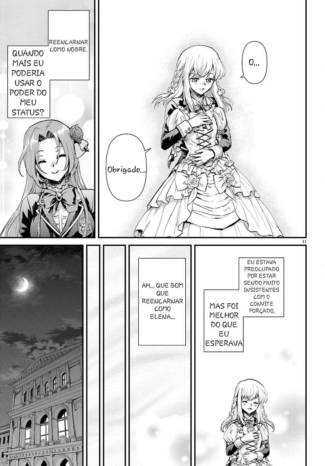 Danshi Koukousei, Otome Game no Akuyaku Reijou ni Tensei Suru. Chapter 8 - Page 11