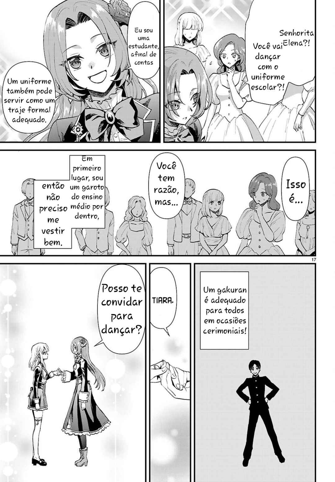 Danshi Koukousei, Otome Game no Akuyaku Reijou ni Tensei Suru. Chapter 8 - Page 17