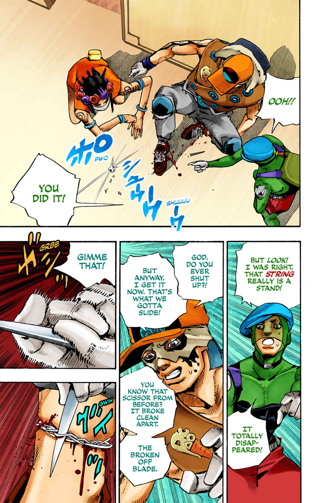 JoJo no Kimyou na Bouken Dai-9-bu: The JOJOLands Color-ban Chapter 4 - Page 13