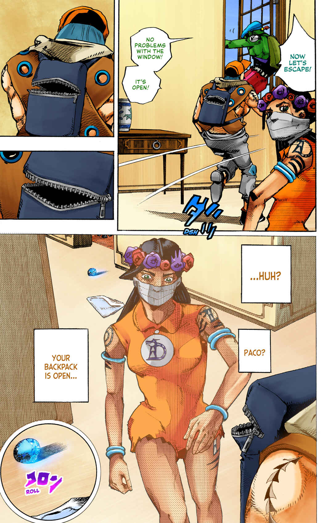 JoJo no Kimyou na Bouken Dai-9-bu: The JOJOLands Color-ban Chapter 4 - Page 17