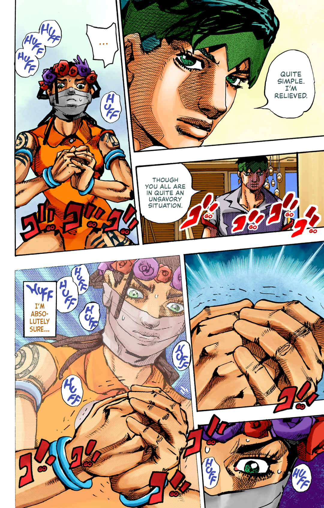 JoJo no Kimyou na Bouken Dai-9-bu: The JOJOLands Color-ban Chapter 4 - Page 34