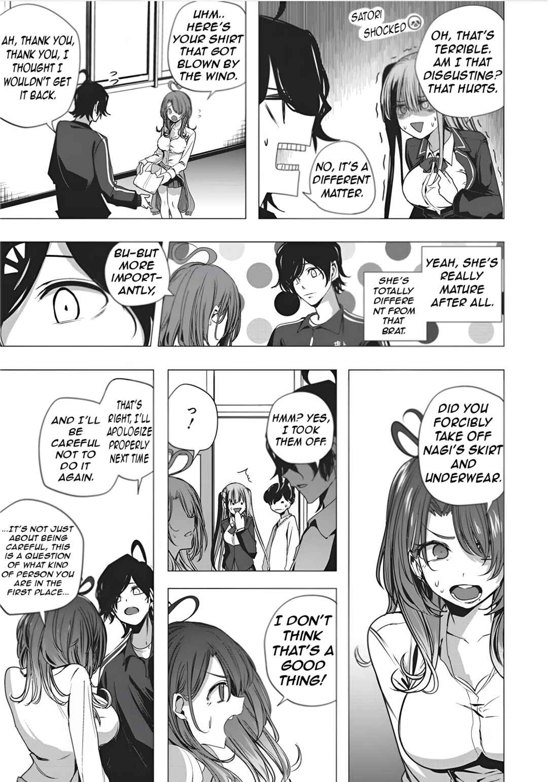 Mizuki-senpai no Koi Uranai Chapter 48 - Page 9
