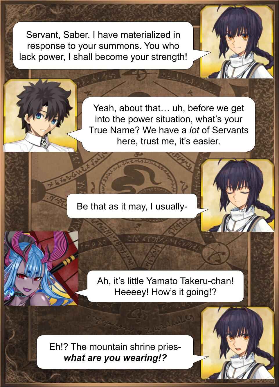 Daily Chaldea Chapter 2437 - Page 1