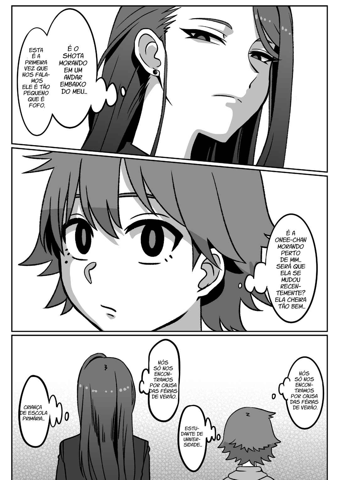 Something Naughty Would Happen If They Knew Each Other's Thoughts Chapter 1 - Page 3