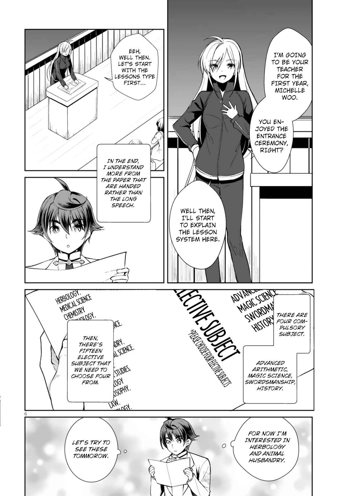 Botsuraku Yotei Nanode, Kajishokunin o Mezasu Chapter 6 - Page 6