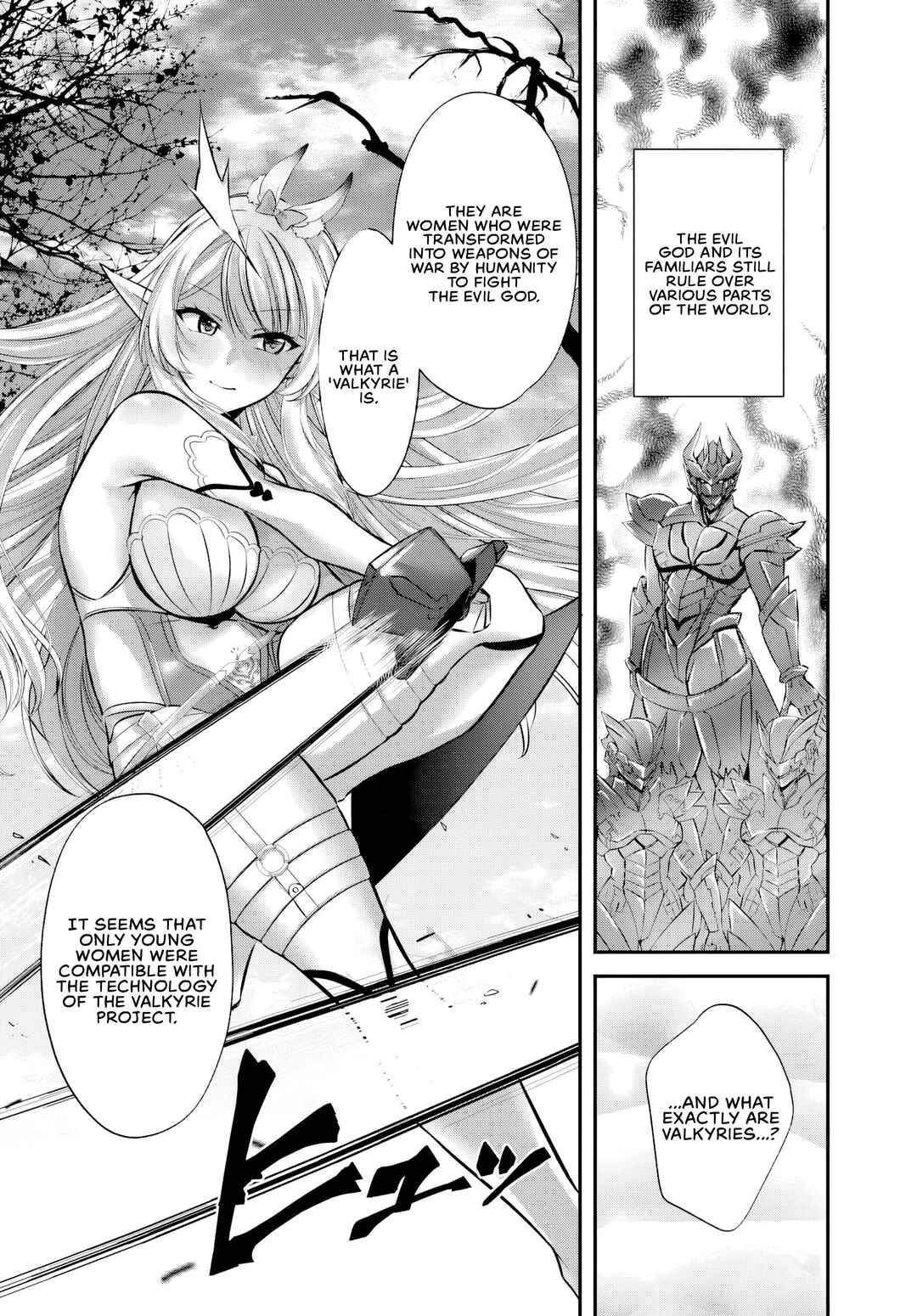 Sen'otome-tachi to Kizuku Moto-Teihen Murabito no Saikyou Harem ~Suumannin no Onna ni Taishi, Otoko wa Ore Hitori~ Chapter 1 - Page 32