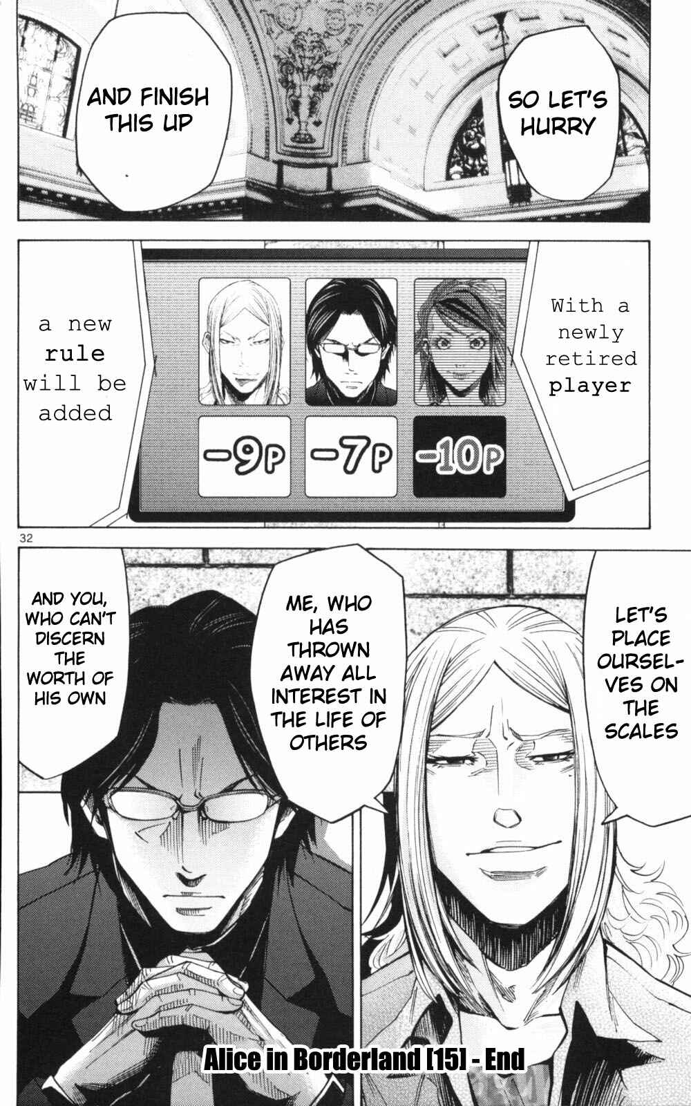 Alice in Borderland Chapter 51.3 - Page 32
