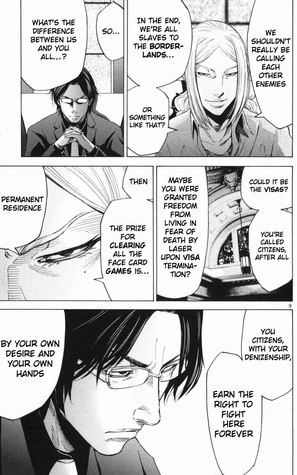Alice in Borderland Chapter 51.3 - Page 9