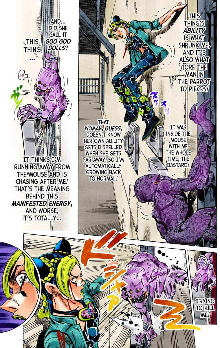 JoJo no Kimyou na Bouken: Part 6 - Stone Ocean Color-ban Chapter 8 - Page 9