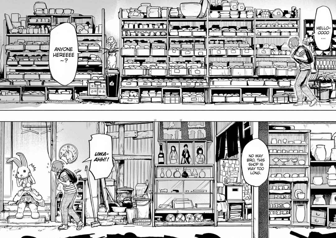 Kaii to Otome to Kamikakushi Chapter 57 - Page 11