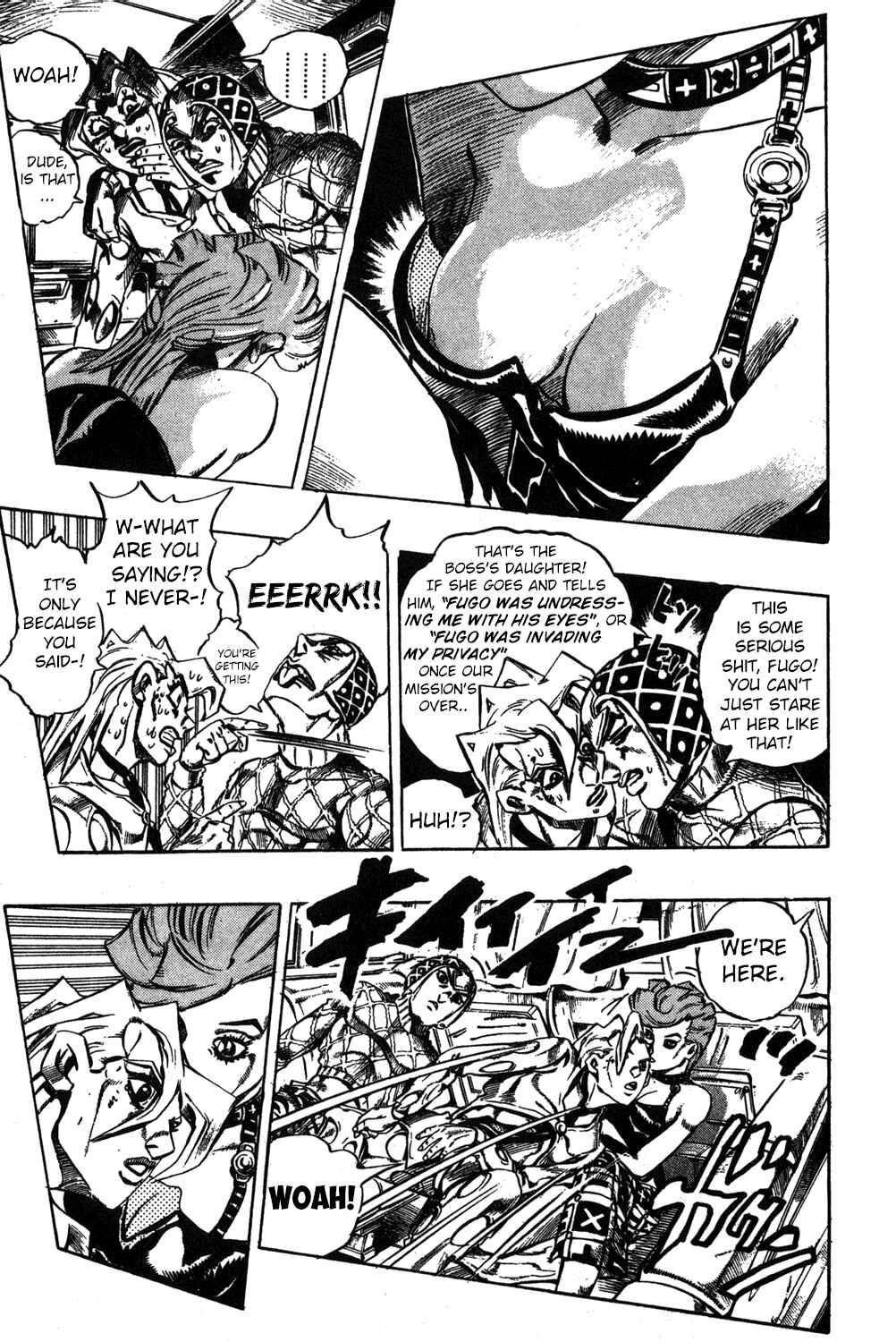 JoJo no Kimyou na Bouken: Part 5 - Ougon no Kaze Chapter 47 - Page 8