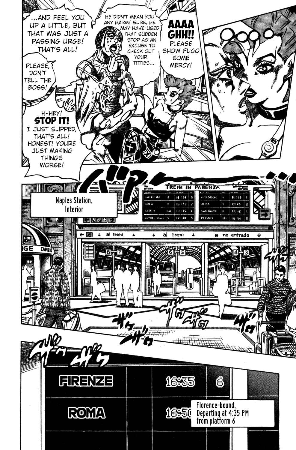 JoJo no Kimyou na Bouken: Part 5 - Ougon no Kaze Chapter 47 - Page 9