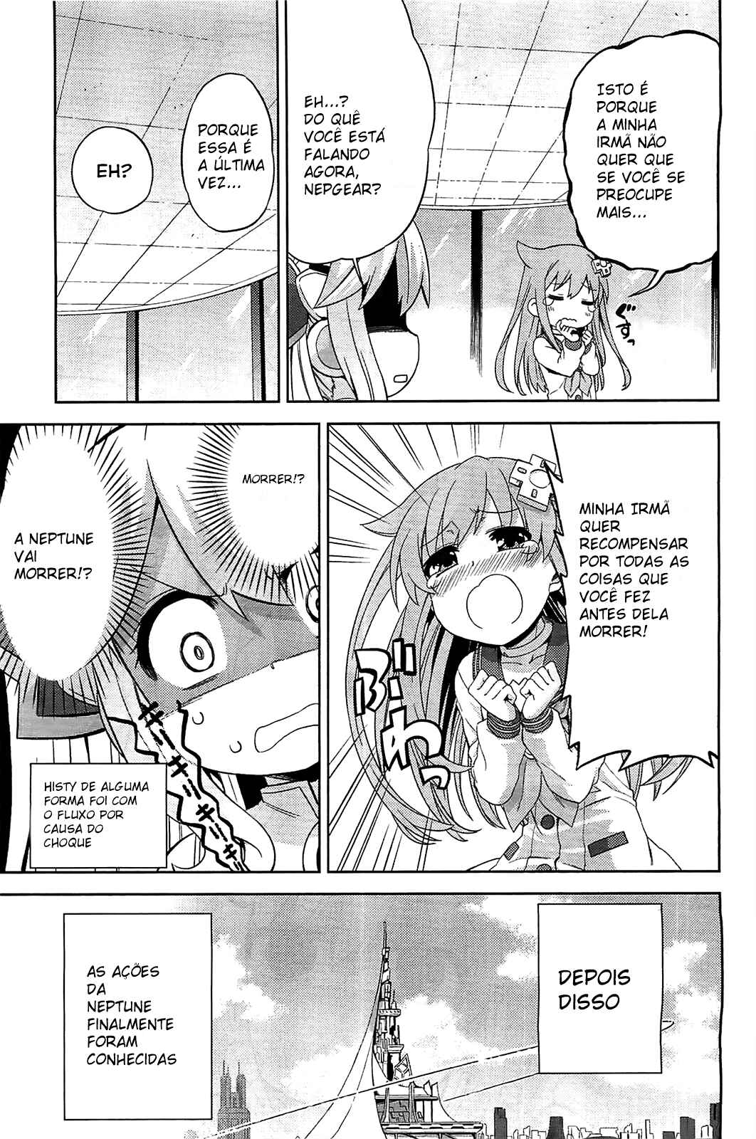 Choujigen Game Neptune: The Animation - Hello New World Chapter 7 - Page 13