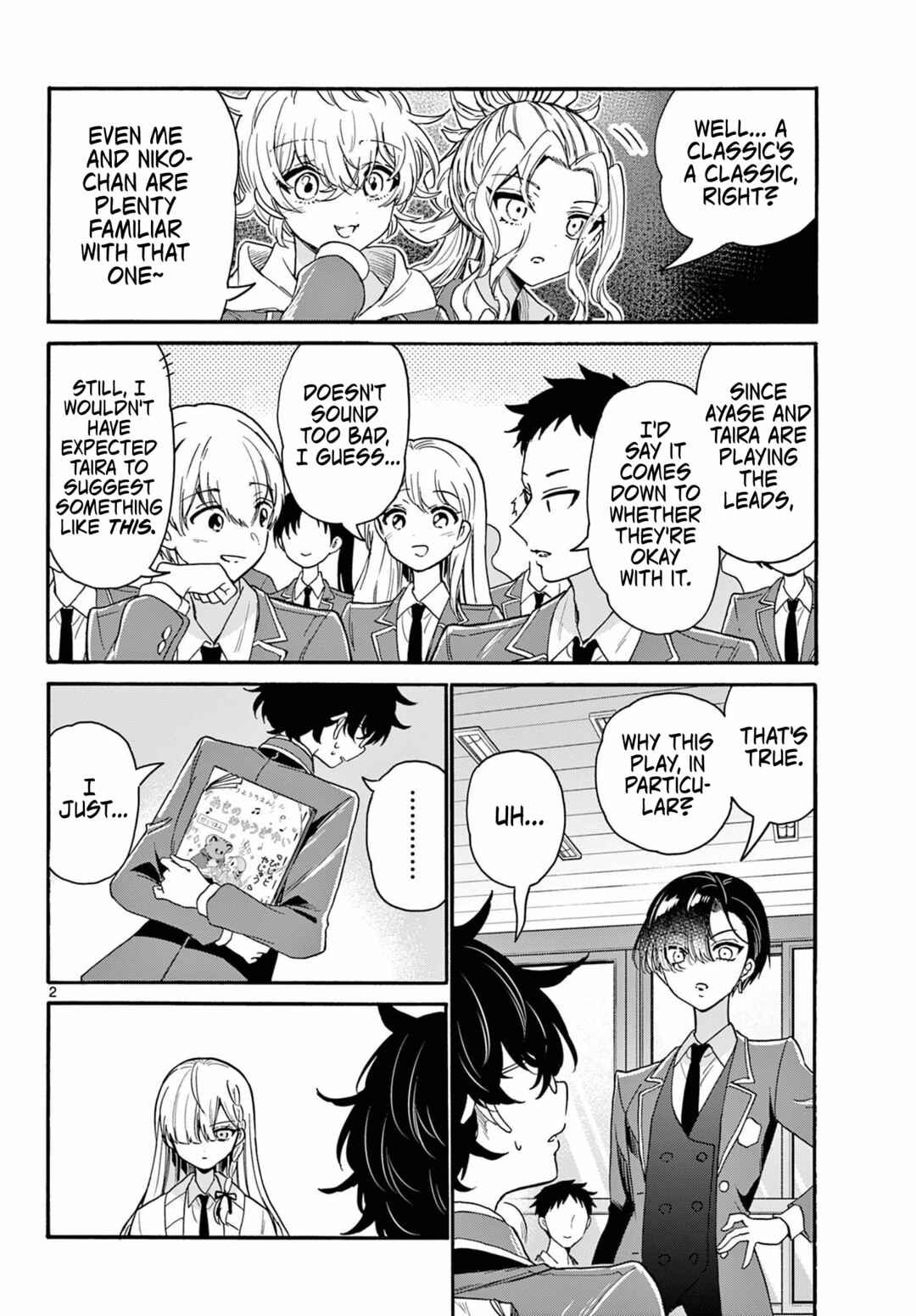 Mikadono Sanshimai wa Angai, Choroi. Chapter 163 - Page 2