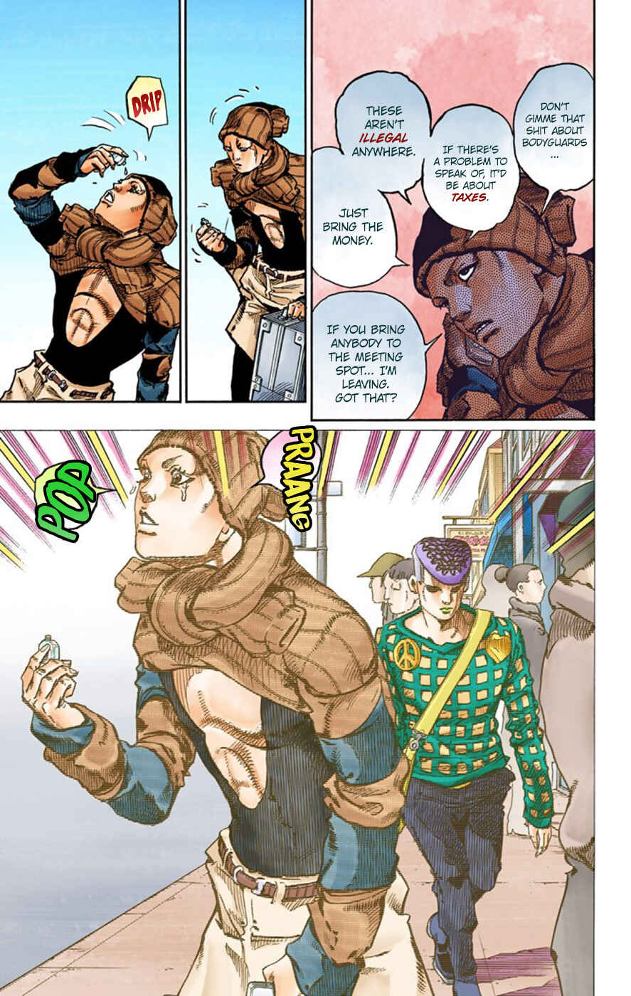 JoJo no Kimyou na Bouken: Part 8 - JoJolion Color-ban Chapter 51 - Page 13