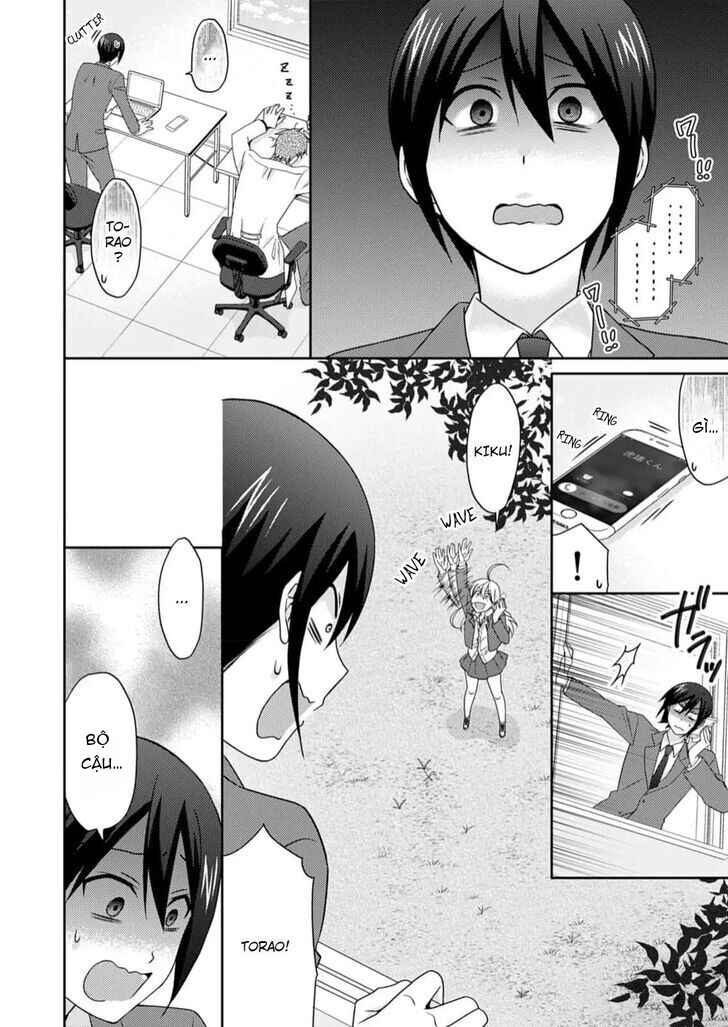 Nyotaika Yankee Gakuen ☆ Ore no Hajimete, Nerawaretemasu. Chapter 52 - Page 12