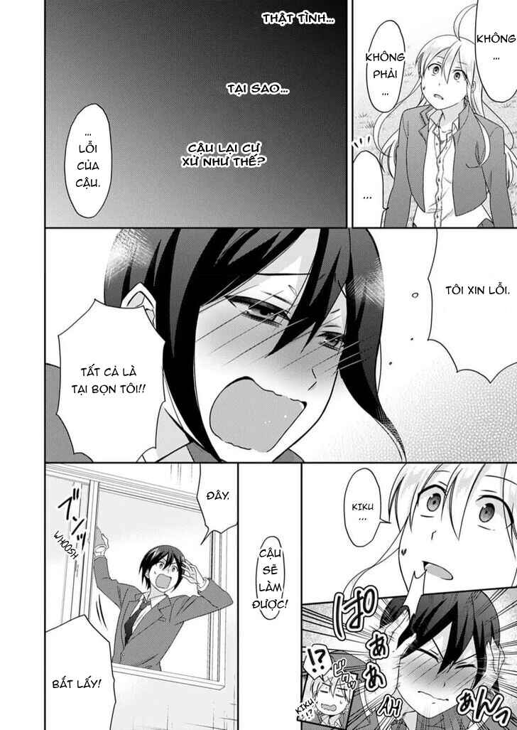 Nyotaika Yankee Gakuen ☆ Ore no Hajimete, Nerawaretemasu. Chapter 52 - Page 14