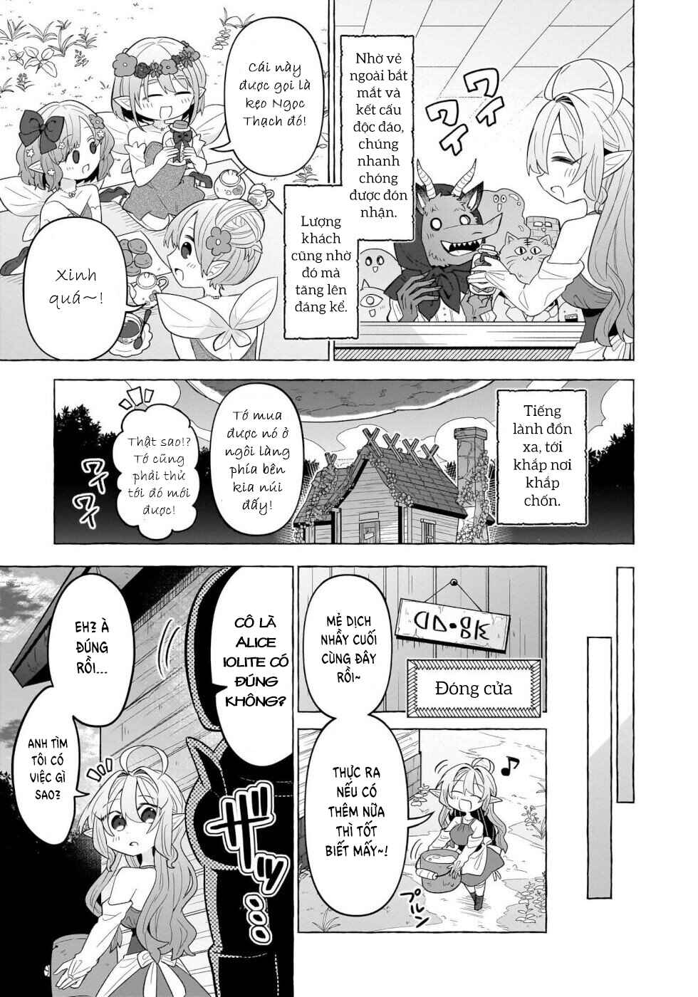 Okashi na Elf to Joshikousei Chapter 3 - Page 23