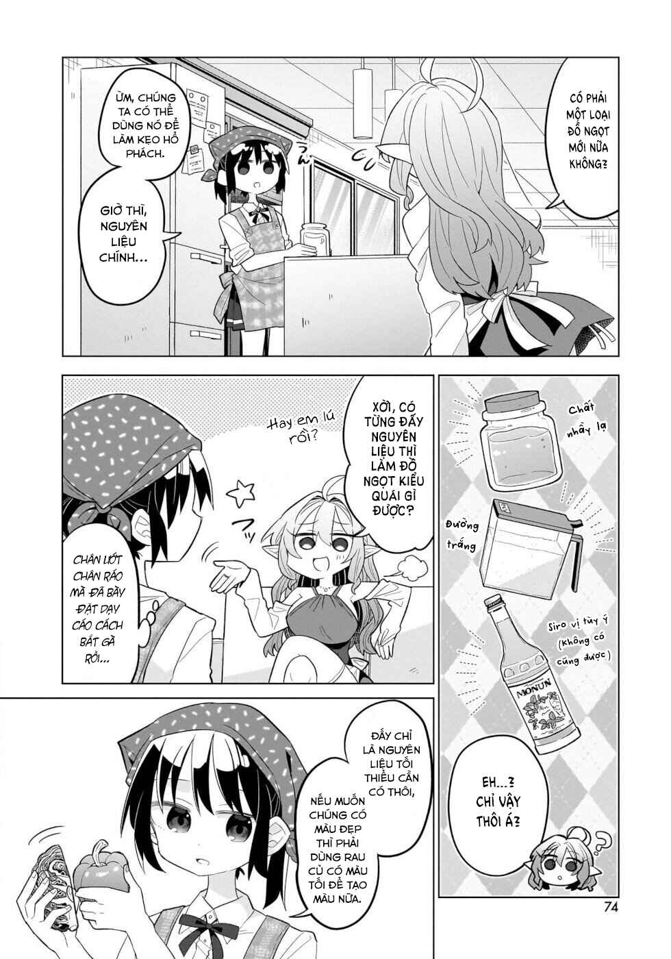 Okashi na Elf to Joshikousei Chapter 3 - Page 8