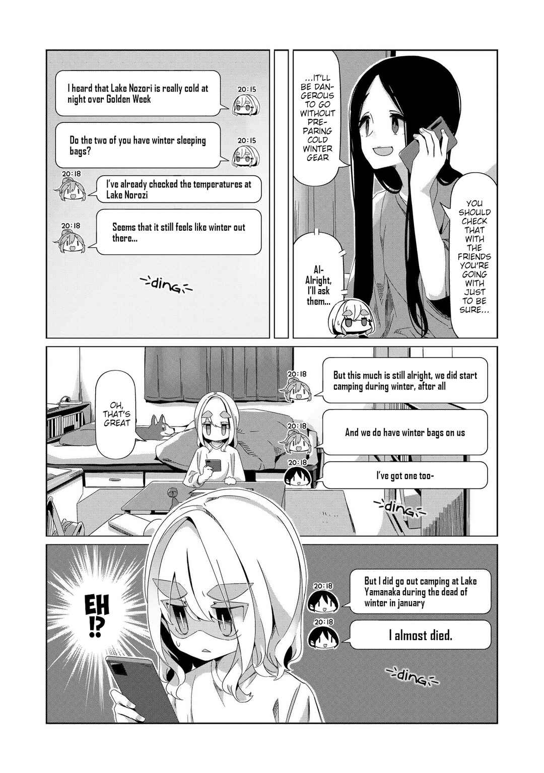Yuru Camp△ Chapter 89 - Page 19