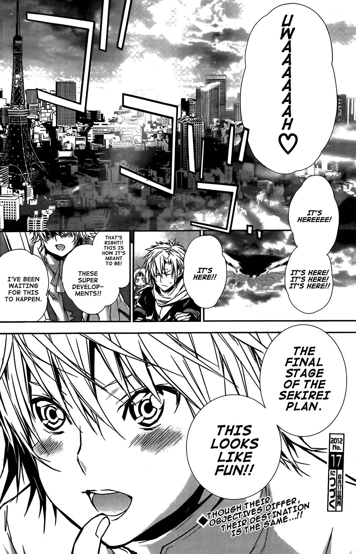 Sekirei Chapter 134 - Page 17