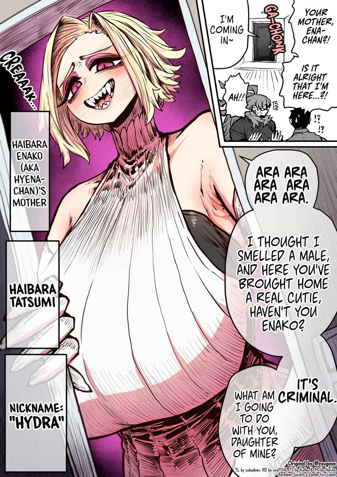 Being Targeted by Hyena-chan Chapter 30 - Page 1