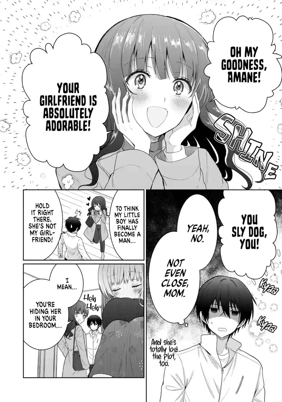 Otonari no Tenshi-sama ni Itsunomanika Dame Ningen ni Sareteita Ken Chapter 8.1 - Page 3