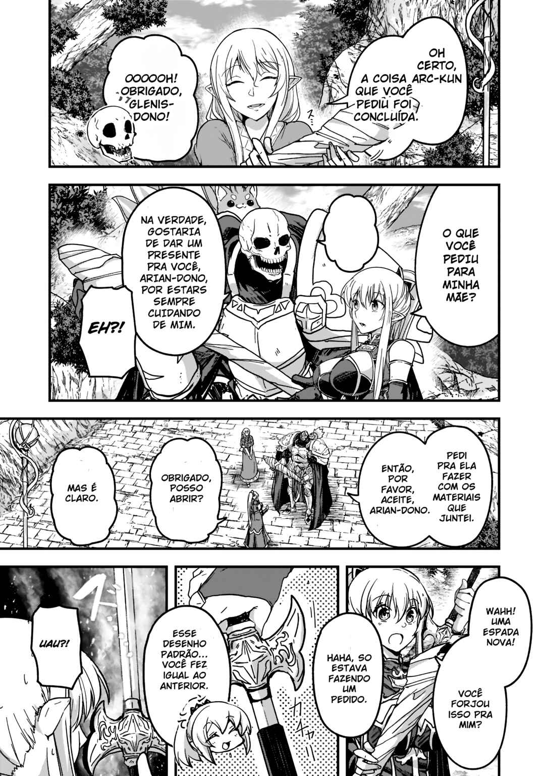 Gaikotsu Kishi-sama, Tadaima Isekai e Odekake-chuu Chapter 55 - Page 23