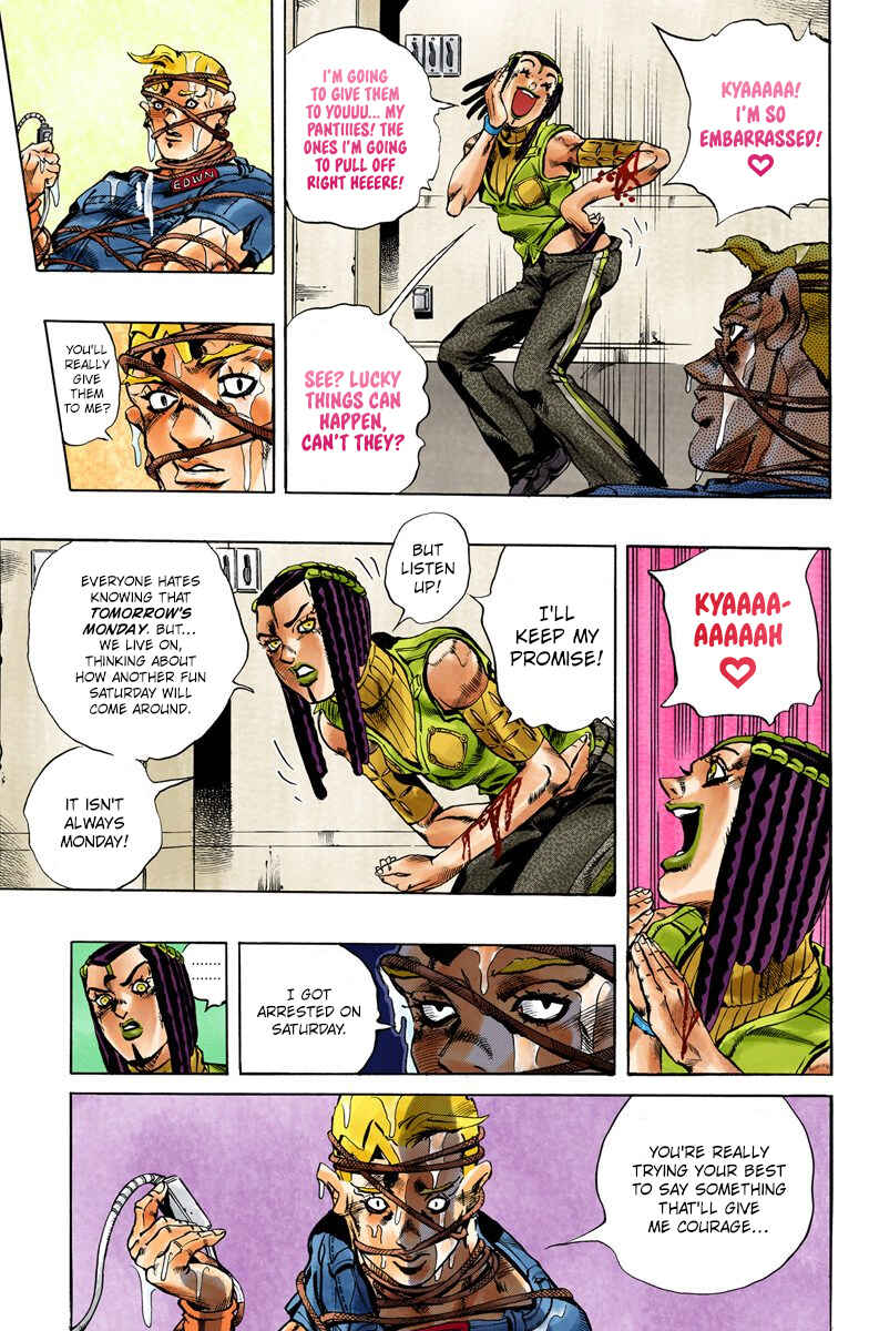 JoJo no Kimyou na Bouken: Part 6 - Stone Ocean Color-ban Chapter 25 - Page 9