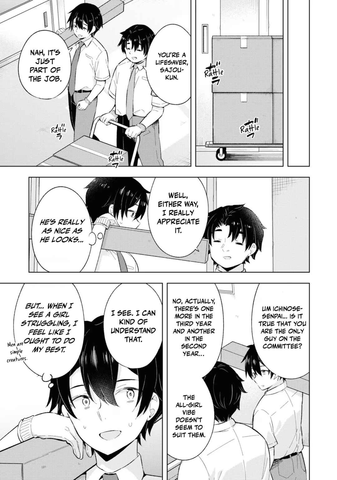 Yumemiru Danshi wa Genjitsushugisha Chapter 22 - Page 23
