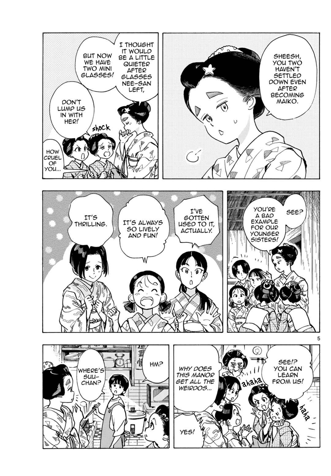 Maiko-san Chi no Makanai-san Chapter 317 - Page 5